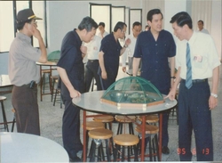 Mr. Ma, visited and inspected the cafeteria